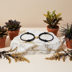 Magnetic Couple Bracelet – Alloy Heart Connection Bracelets