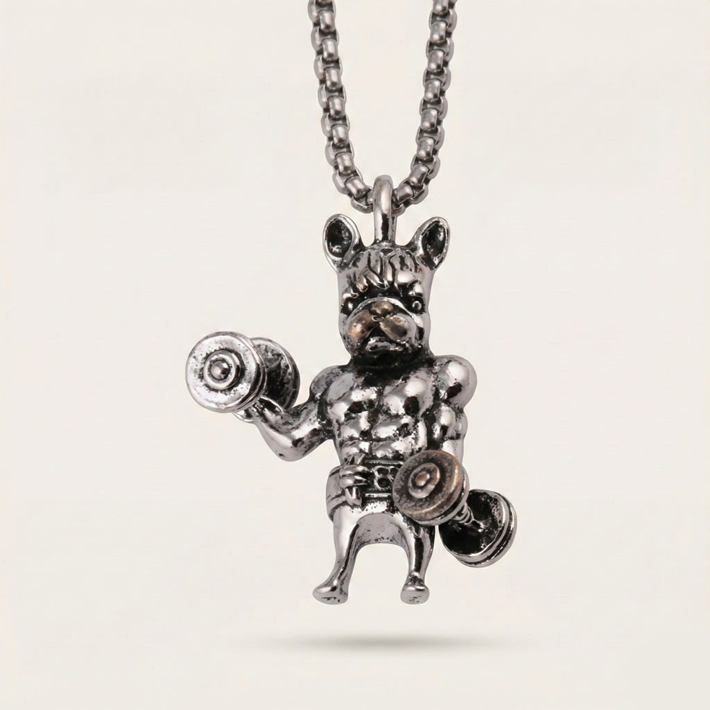 French Bulldog Necklace – Dog Pendant Jewellery for Women