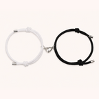 Magnetic Couple Bracelet – Alloy Heart Connection Bracelets