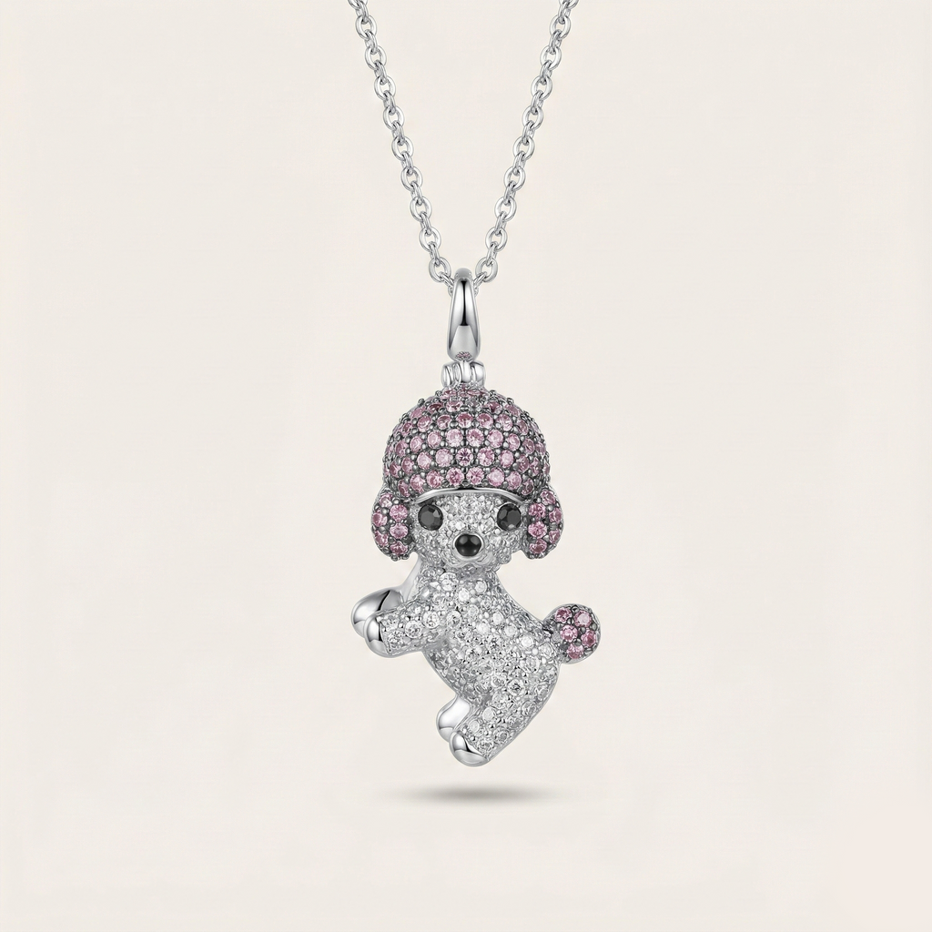 Wealth Dog Necklace – Lucky Animal Pendant for Women