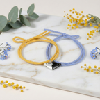 Magnetic Lovers Bracelet – Fabric Couple Connection Bracelet