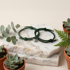 Magnetic Couple Bracelet – Alloy Heart Connection Bracelets