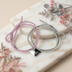 Magnetic Lovers Bracelet – Fabric Couple Connection Bracelet