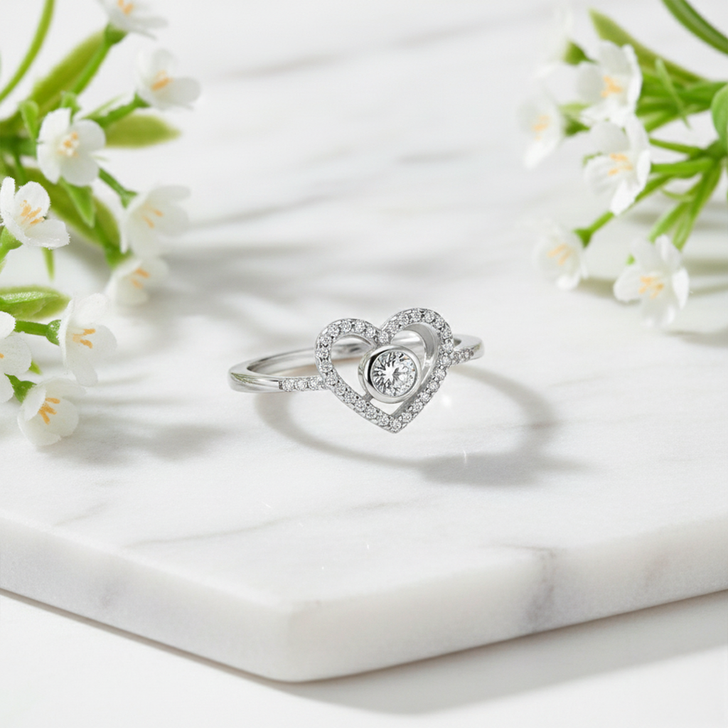 Rotating Wing Jewelry Box – Elegant Ring