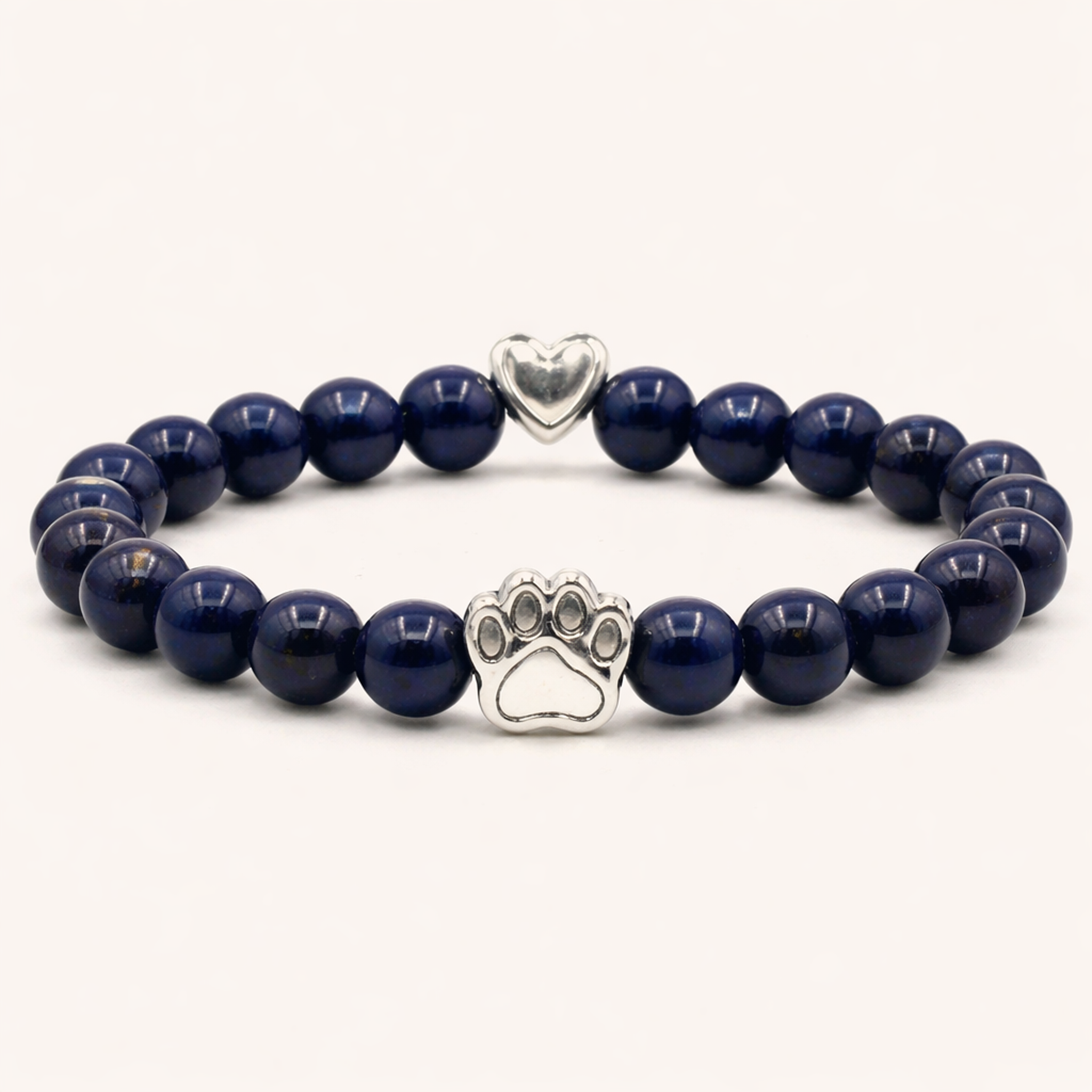 Natural Tiger Eye & Multicolour Stripe Agate Bracelet – Unisex Stone Jewellery