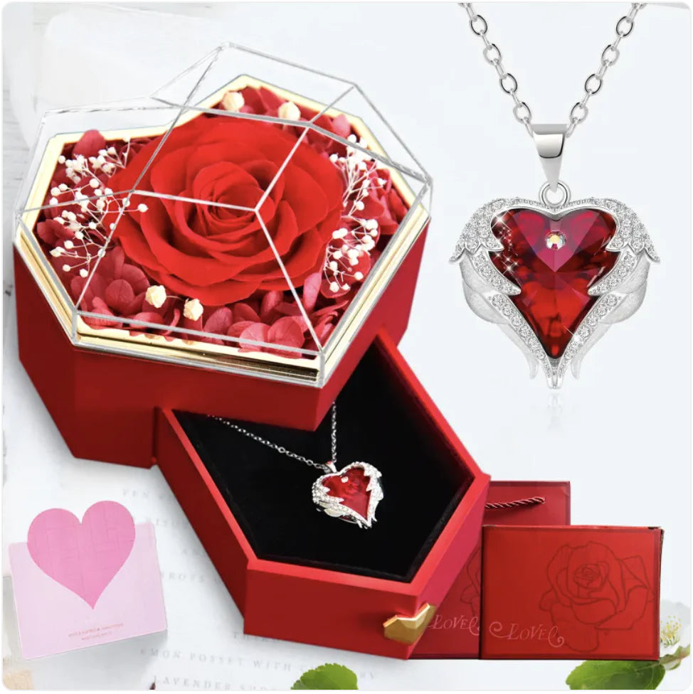 Rose Jewelry Gift Box