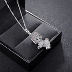 Wealth Dog Necklace – Lucky Animal Pendant for Women