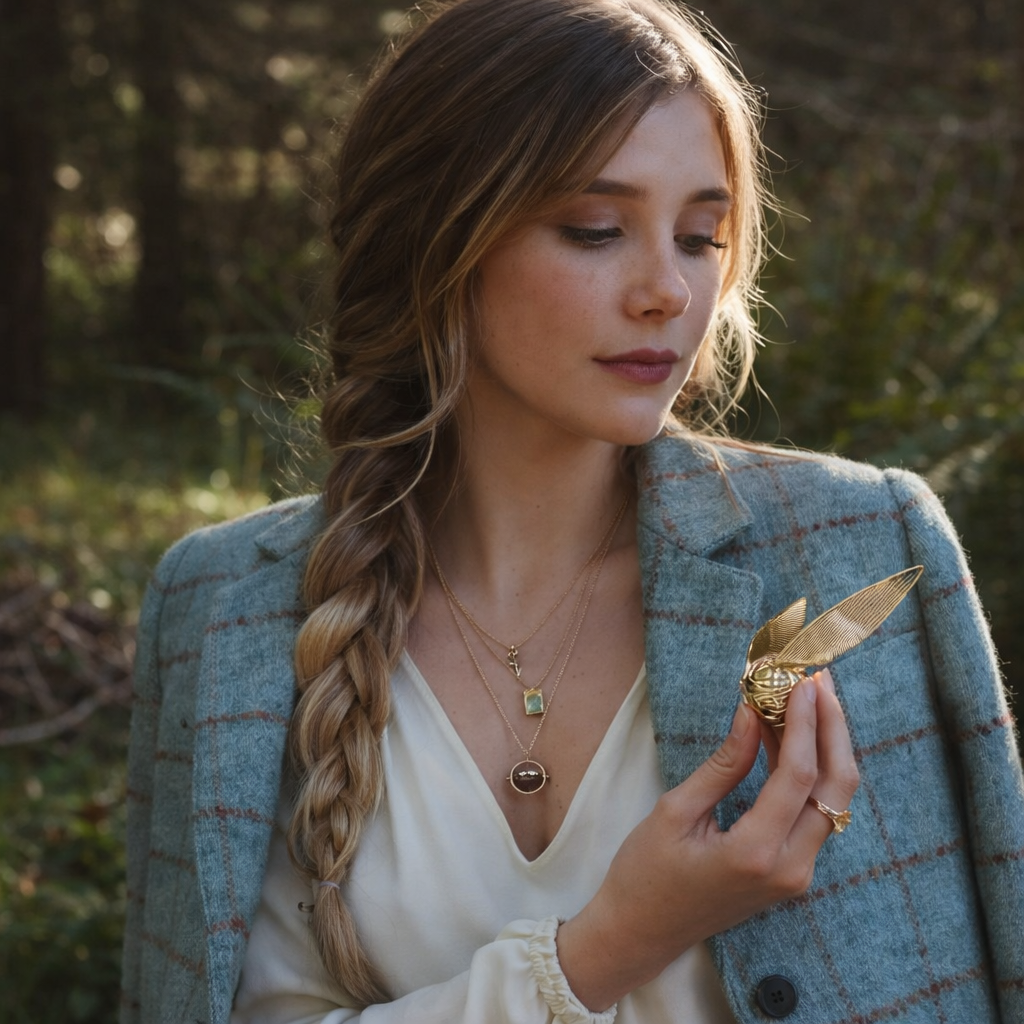 Rotating Wing Jewelry Box – Elegant Ring