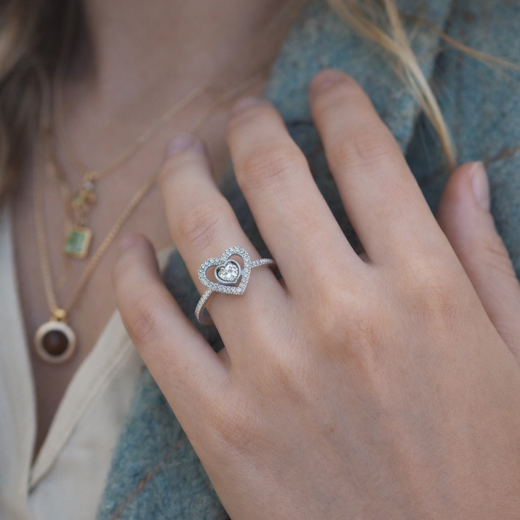 Rotating Wing Jewelry Box – Elegant Ring