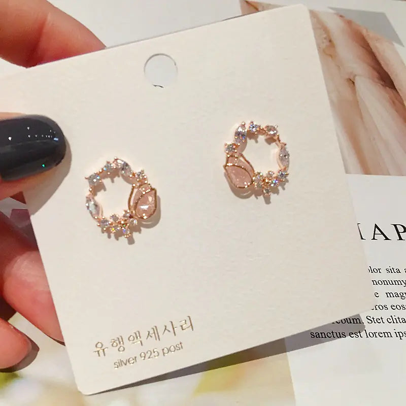 Tulip Flower Earrings