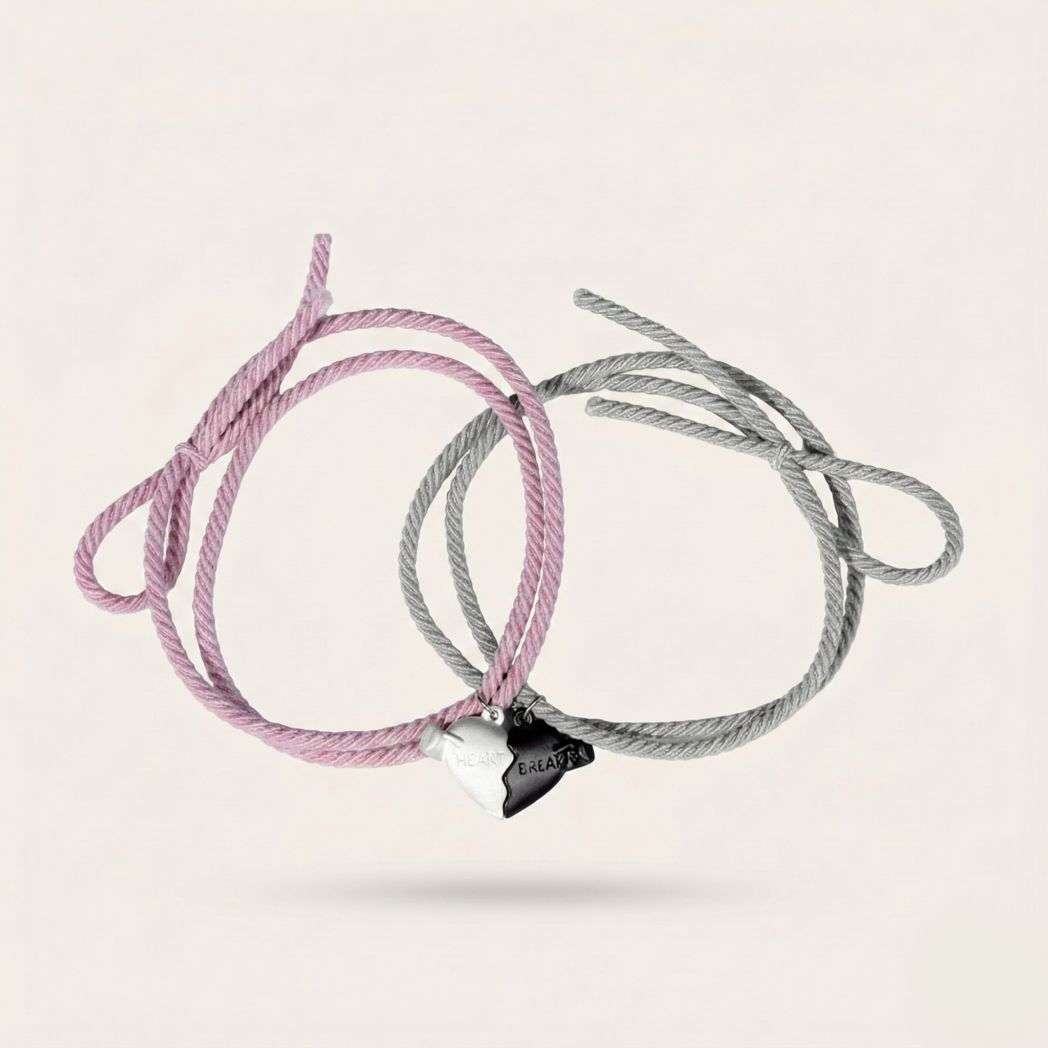 Magnetic Lovers Bracelet – Fabric Couple Connection Bracelet
