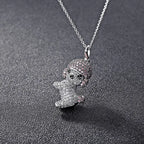 Wealth Dog Necklace – Lucky Animal Pendant for Women