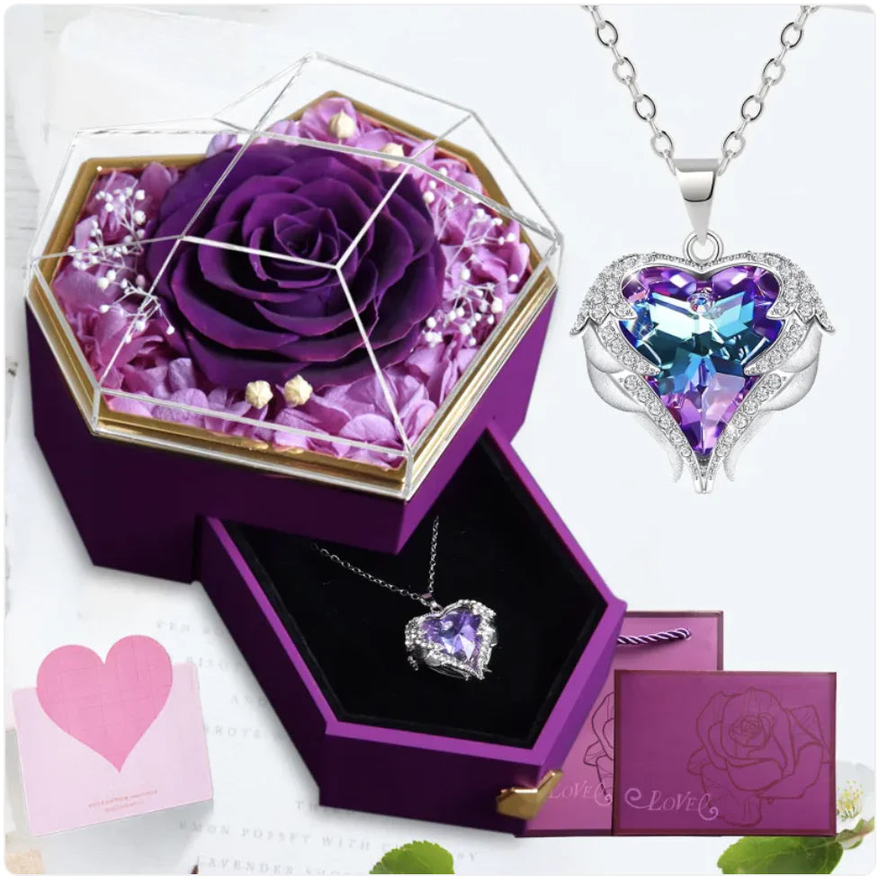 Rose Jewelry Gift Box